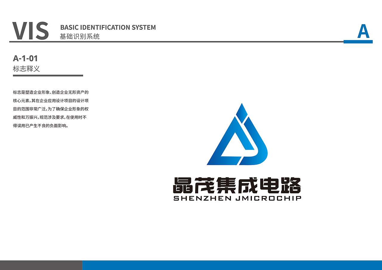 晶茂集成電路品牌創意設計 VI、平面與Logo的完美融合